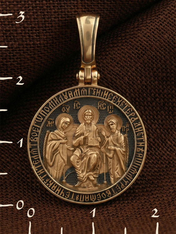 Образок из золота