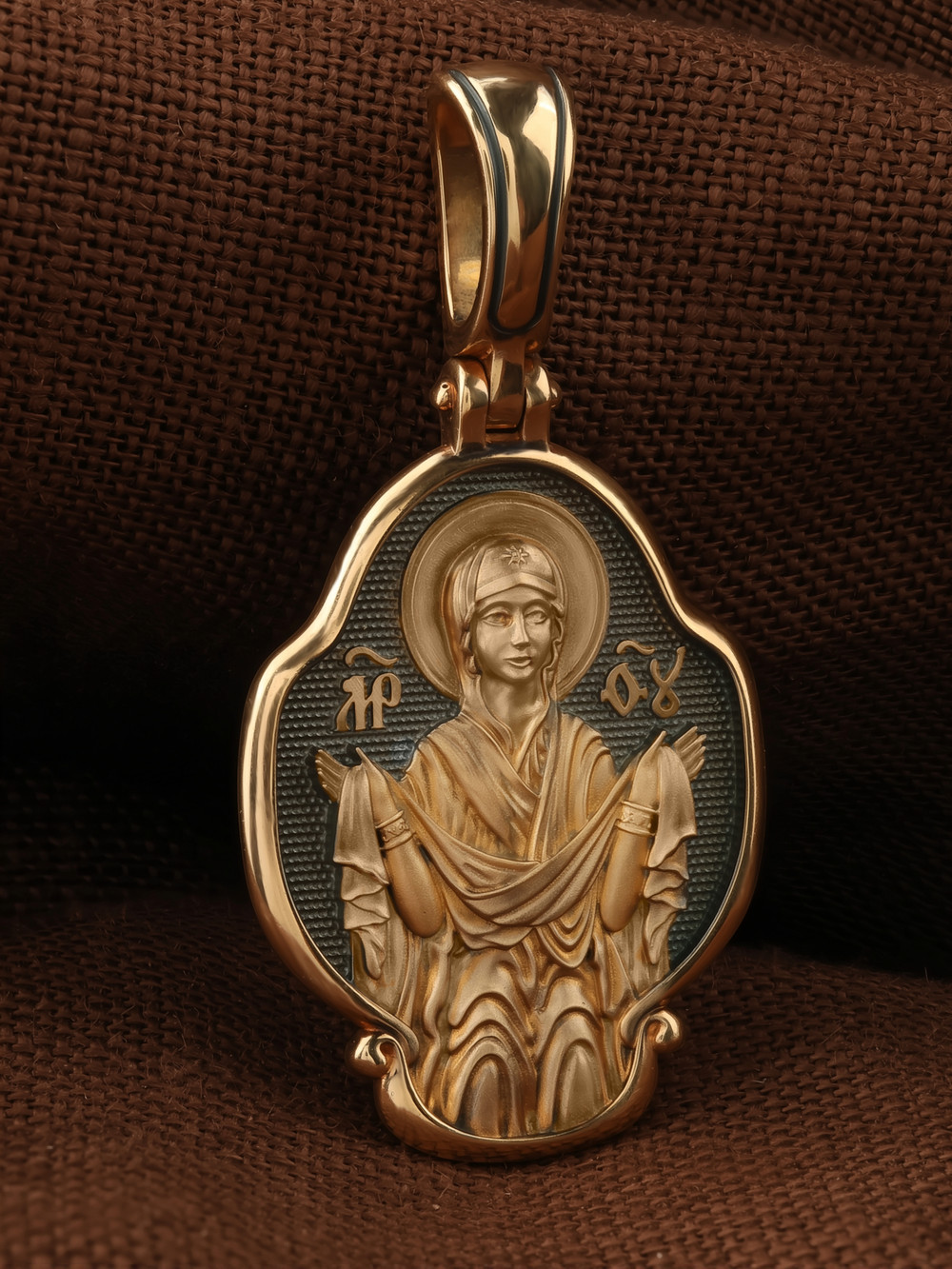 Образок из золота