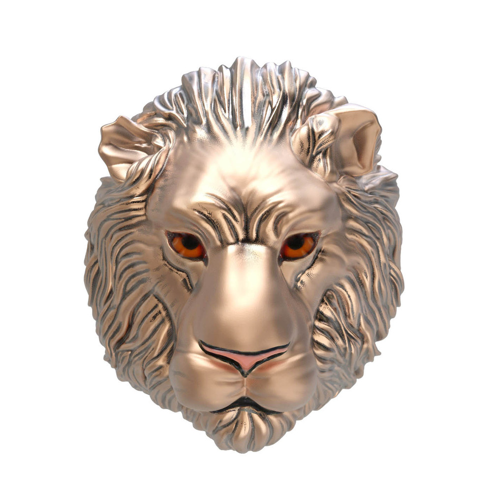 Кольцо из золота c эмаль