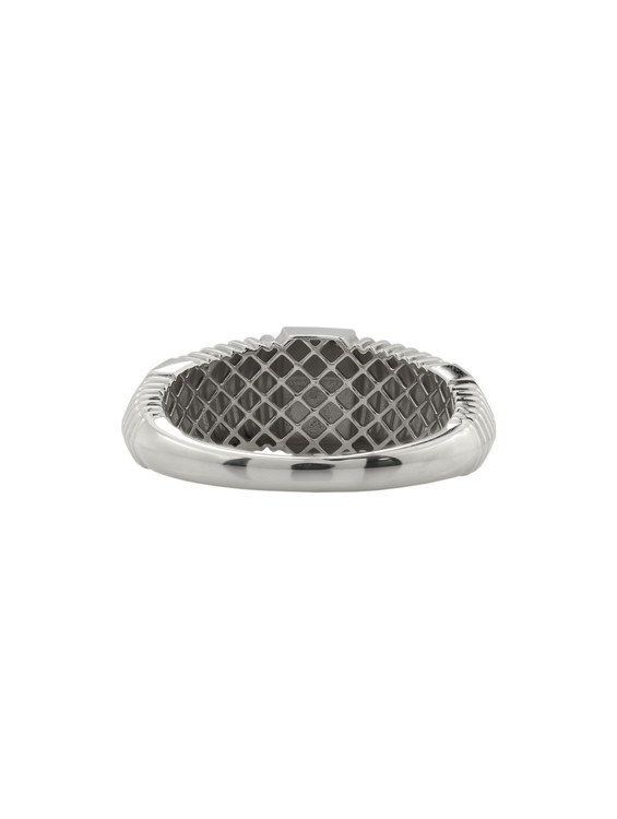 Кольцо из белого золота