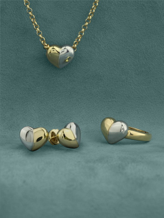 Подвеска из лимонного золота