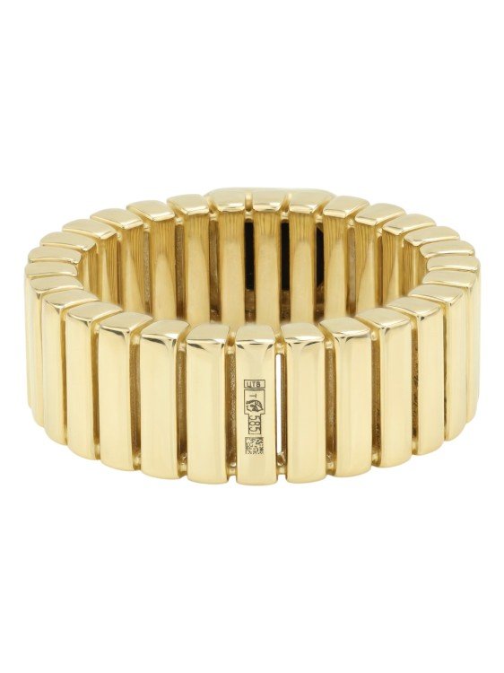 Кольцо из лимонного золота c ониксом