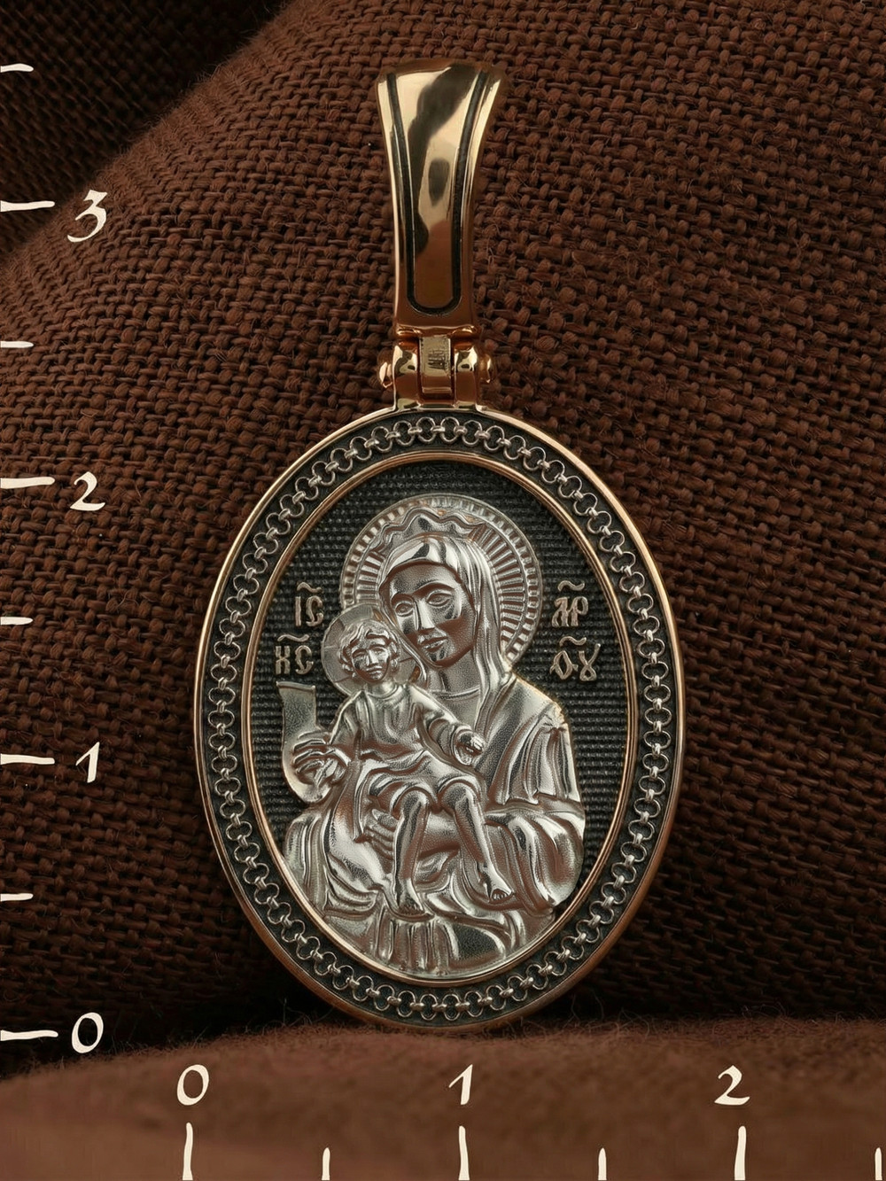 Образок из золота