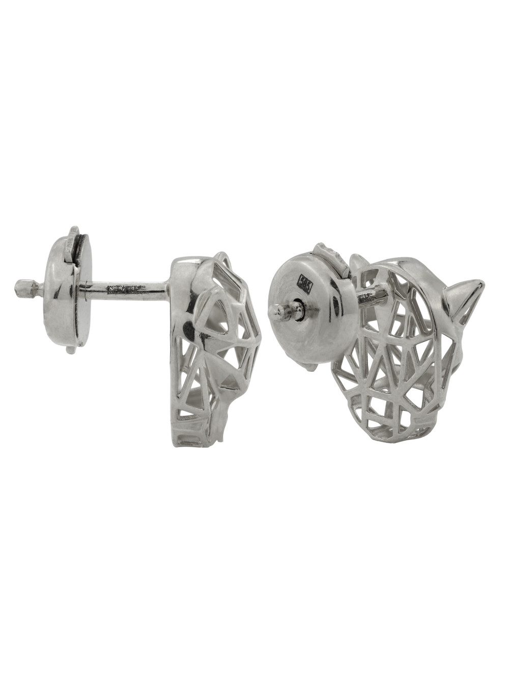 Серьги из белого золота