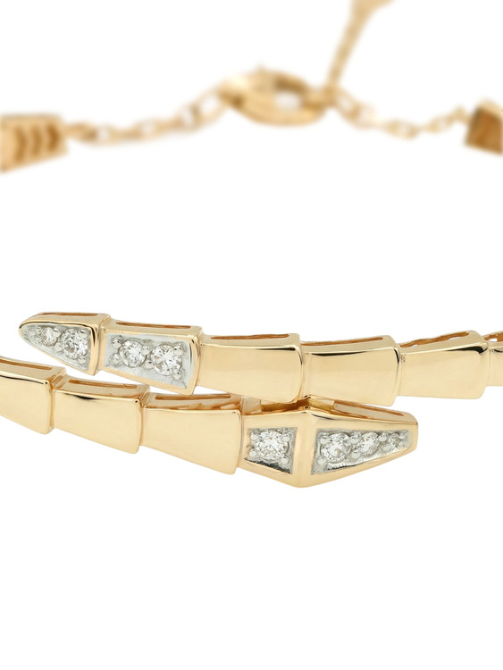 Браслет из лимонного золота c бриллиантами