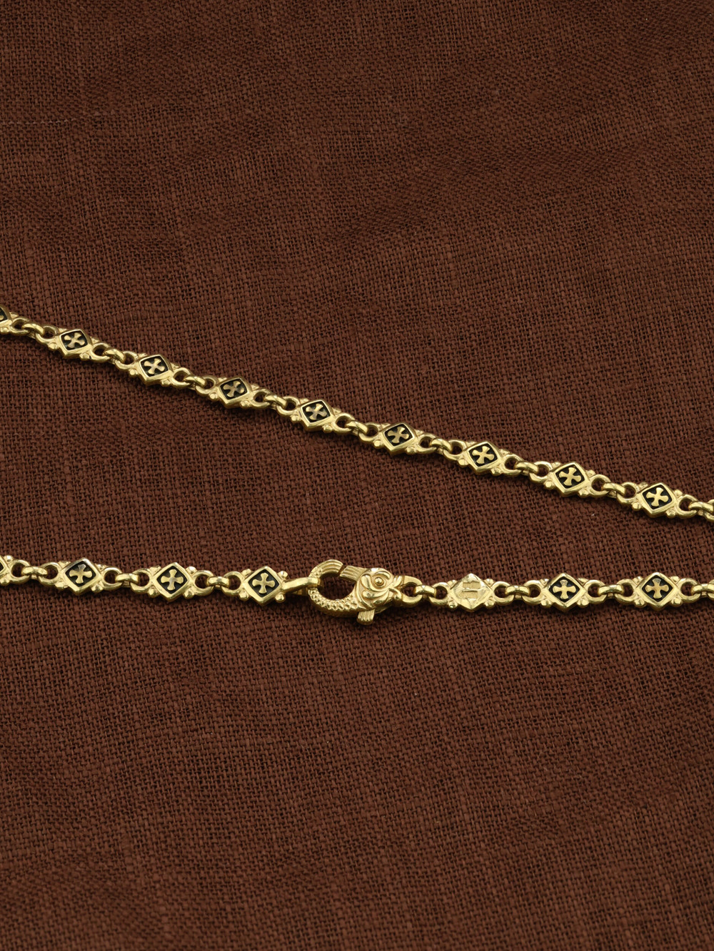 Цепь из лимонного золота