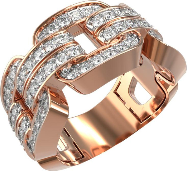 Кольцо из золота c бриллиантами