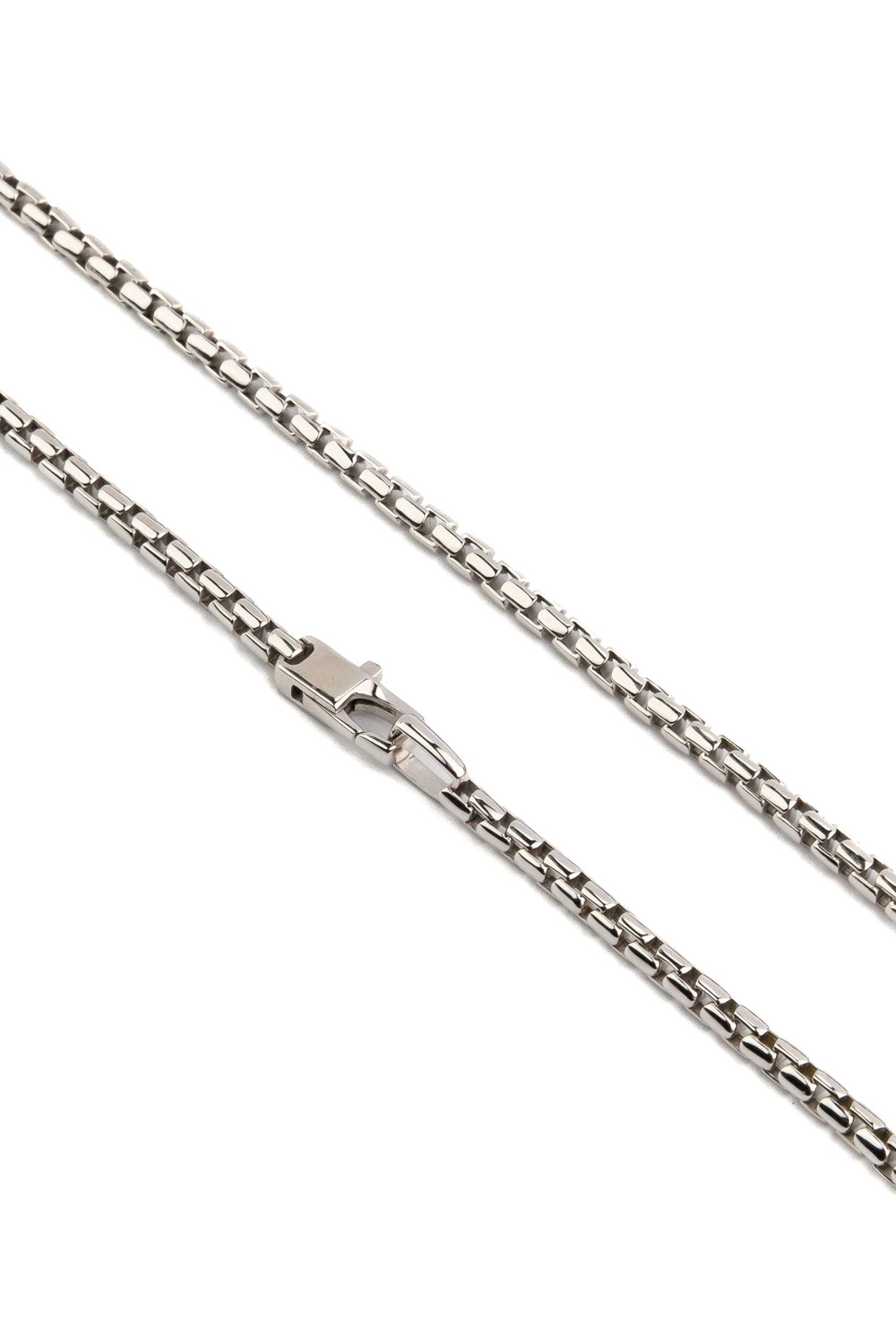 Цепь из белого золота