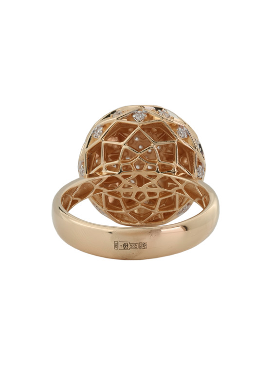 Кольцо из золота c бриллиантами