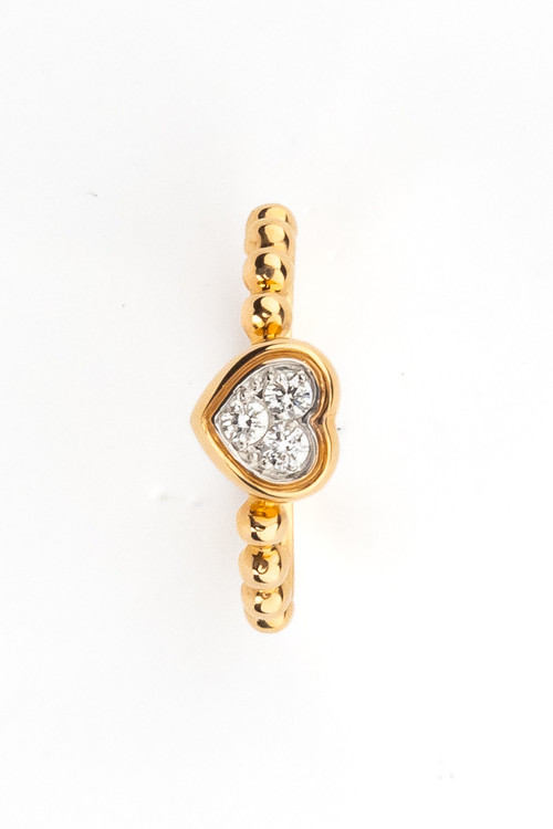 Кольцо из золота c бриллиантами