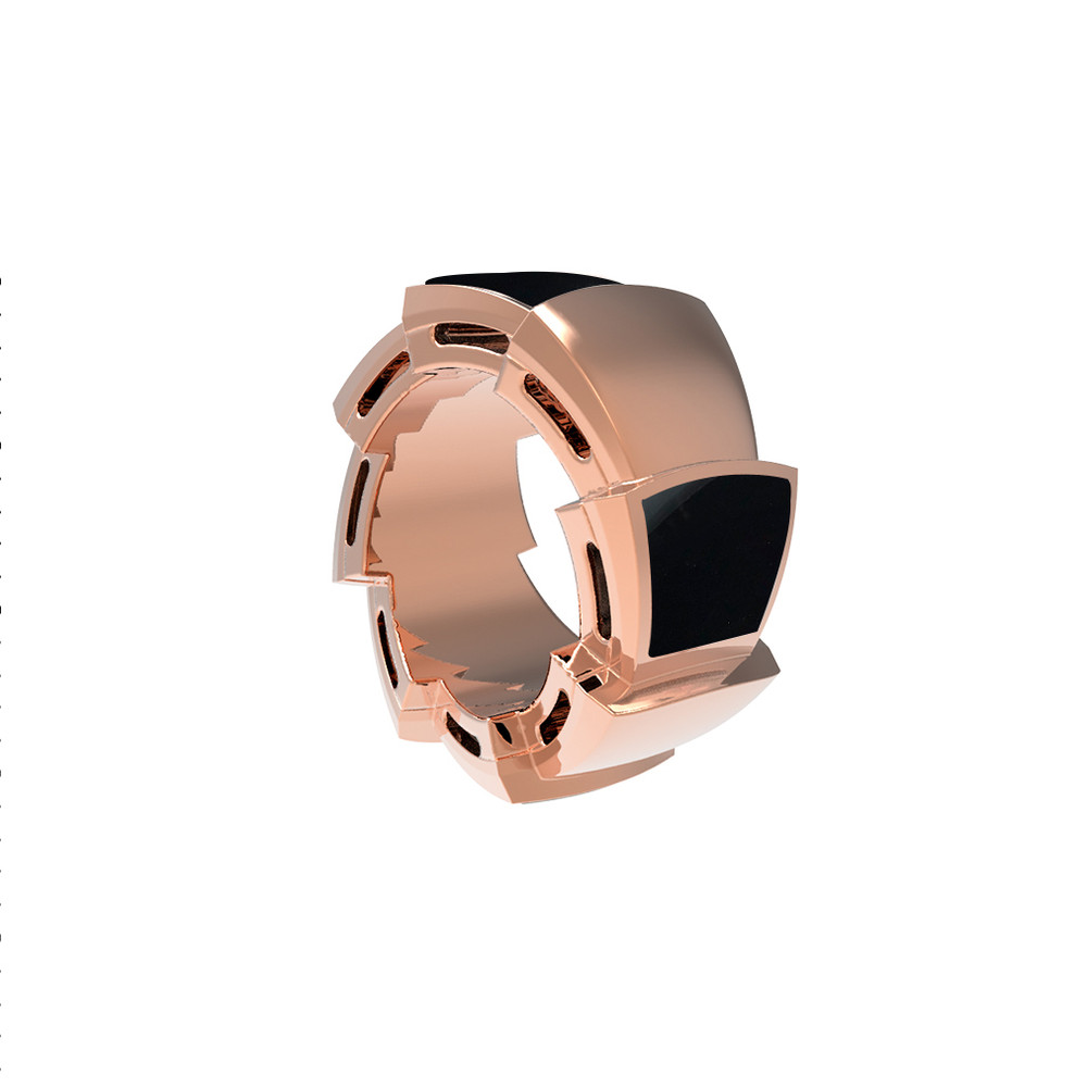 Подвеска из золота c ониксом