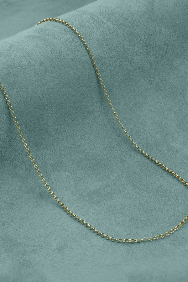 Цепь из лимонного золота