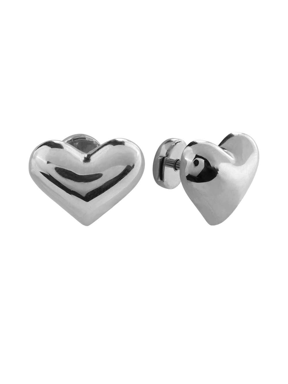 Серьги из белого золота