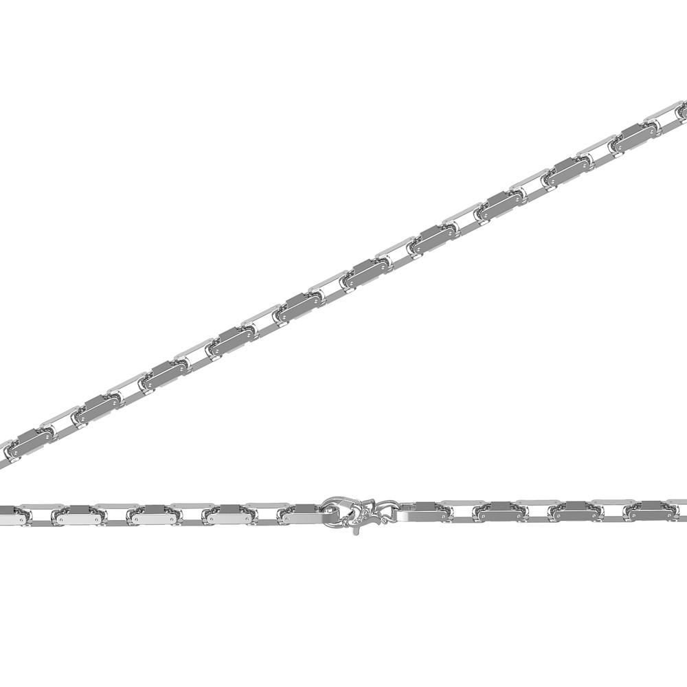 Цепь из белого золота