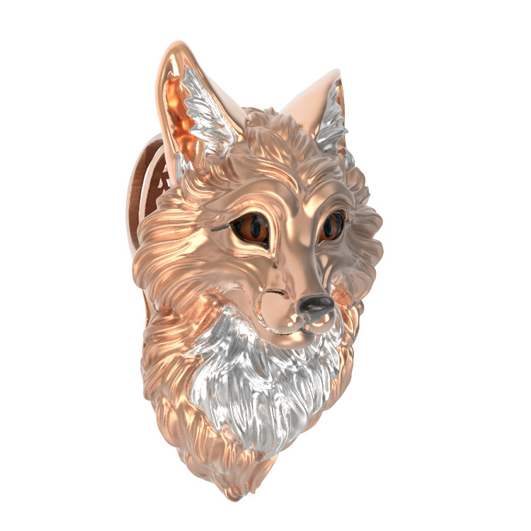 Подвеска из золота c эмаль