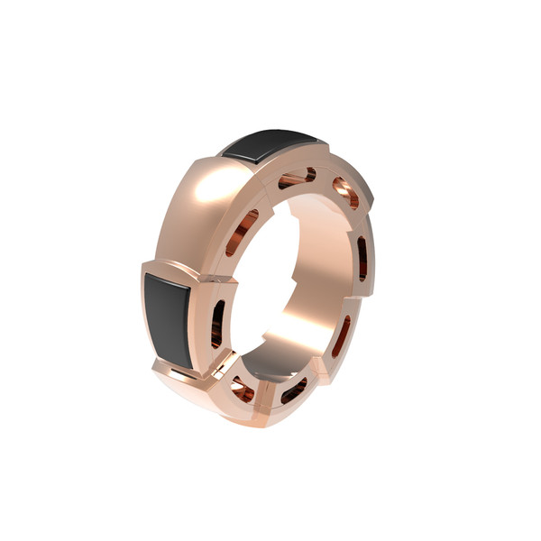 Подвеска из золота c ониксом