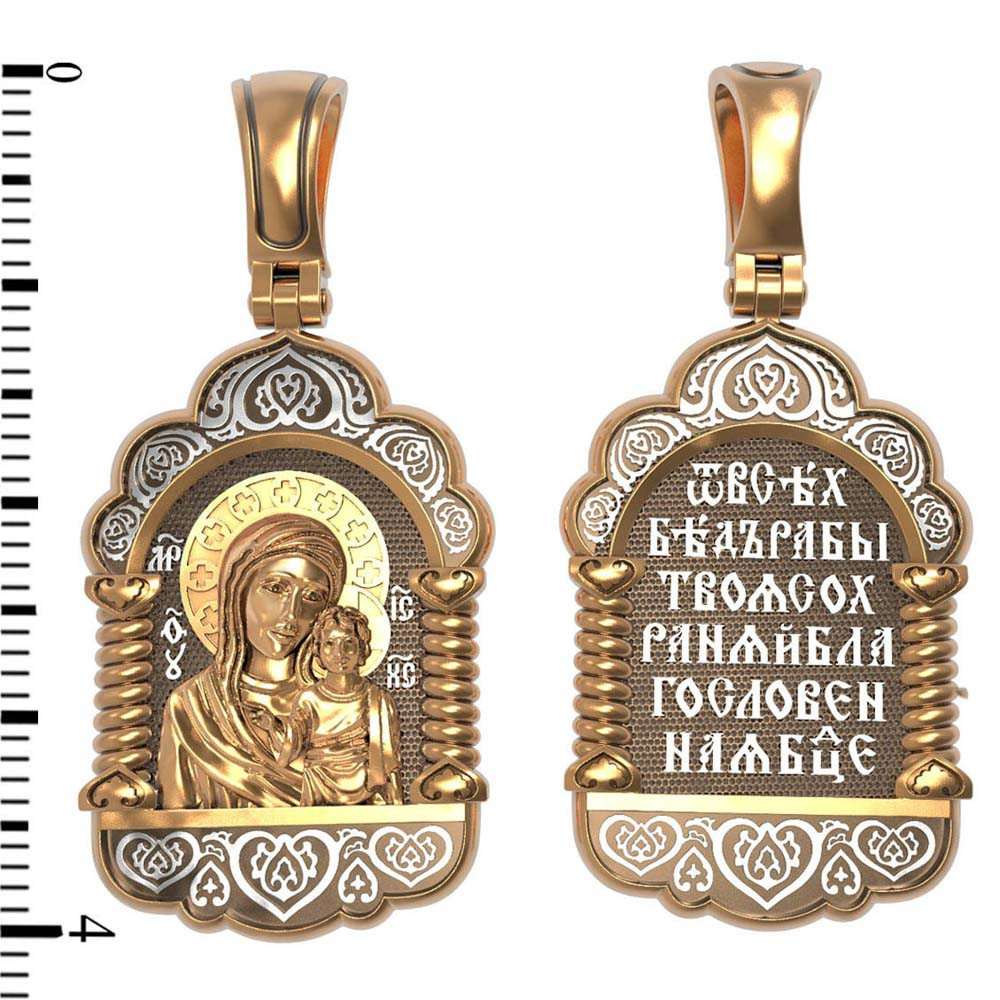 Образок из золота