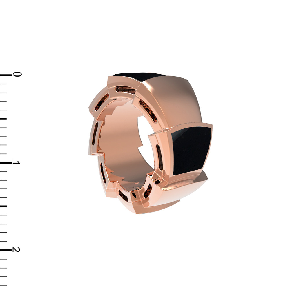 Подвеска из золота c ониксом